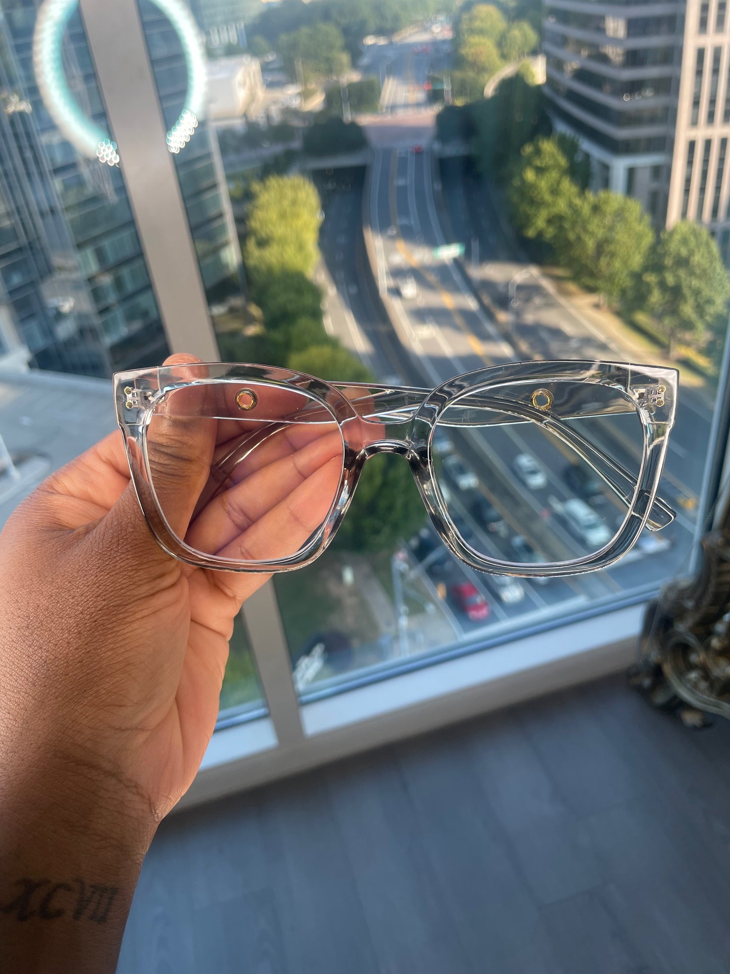 Silver Fashion Frames