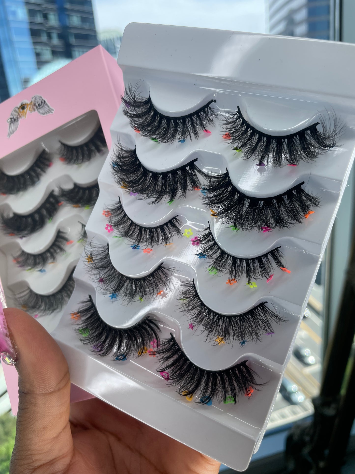 Flower Lash Set 15mm